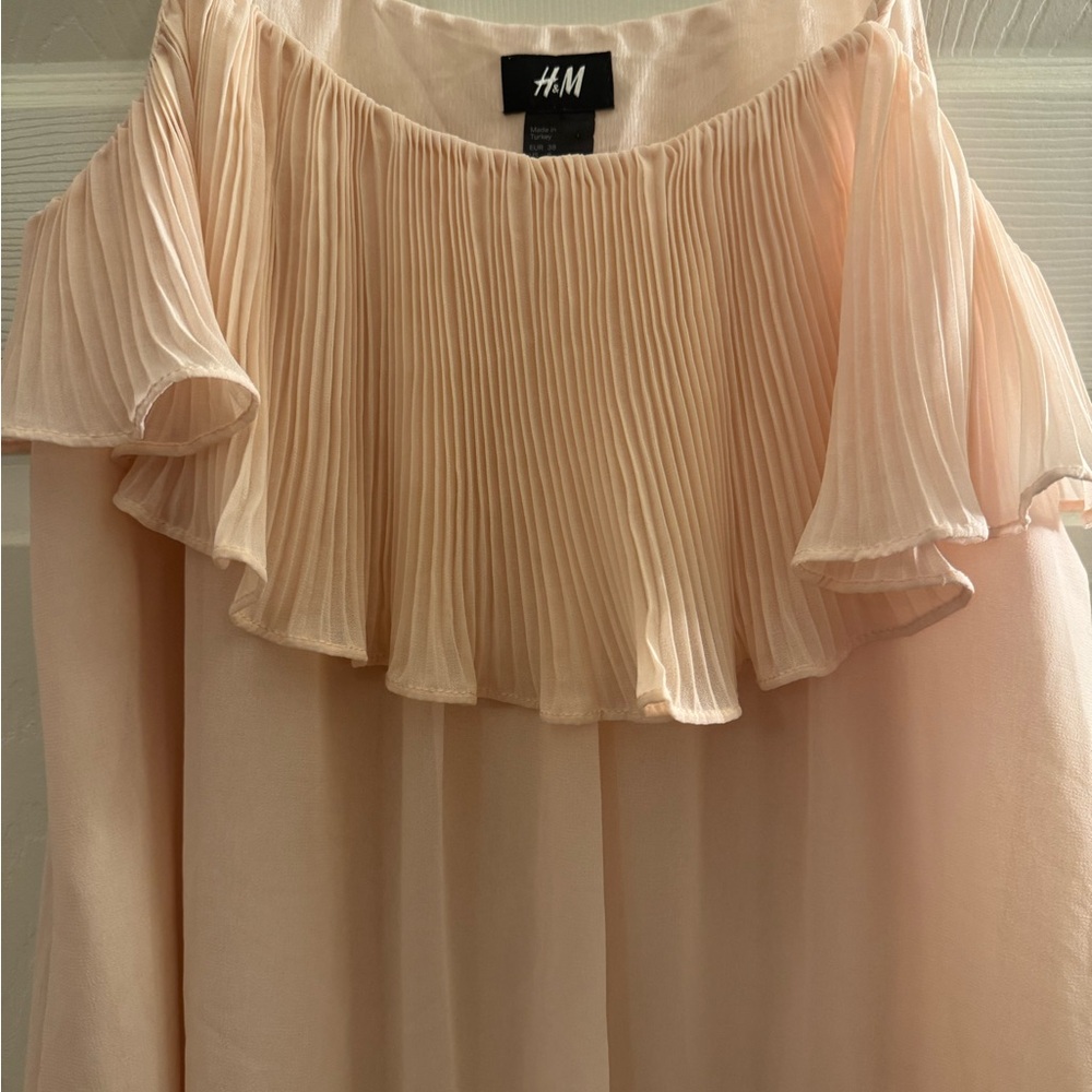 H&M Pink Ruffle Mini Dress - Picture 3 of 3